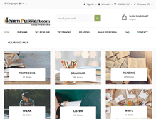 Tablet Screenshot of ilearnrussian.com